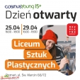 Dni Otwarte Liceum Sztuk Plastycznych CosinusYoung 15+ w Poznaniu